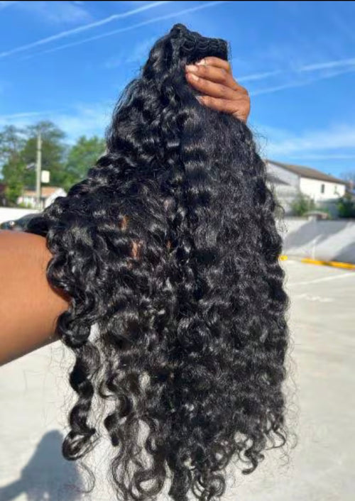 100% Virgin Burmese Curly Bundles